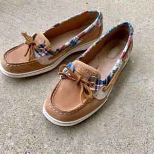 Sperry Angelfish Madras Boat Shoe